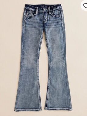 Miss Me Light Blue Flared Kids Jeans